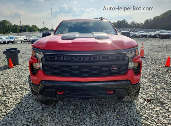 3GCUDCED7PG355188 2023 CHEVROLET SILVERADO Красный Вид спереди