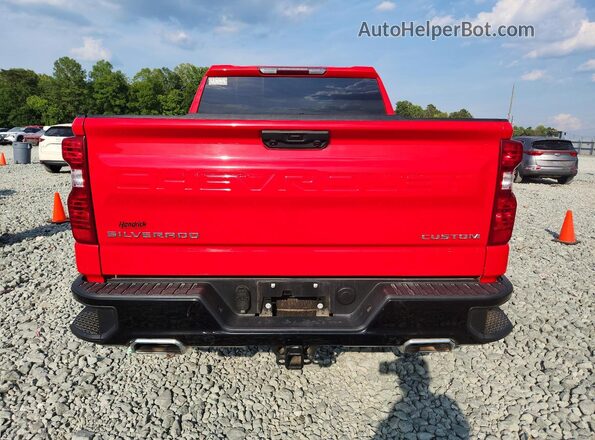 3GCUDCED7PG355188 2023 CHEVROLET SILVERADO Красный Вид сзади