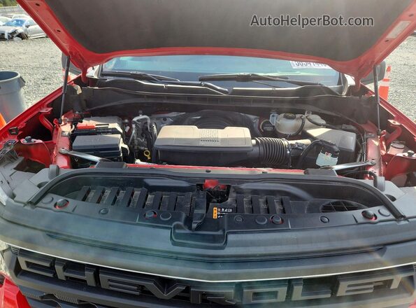 3GCUDCED7PG355188 2023 CHEVROLET SILVERADO Красный Вид задней части салона