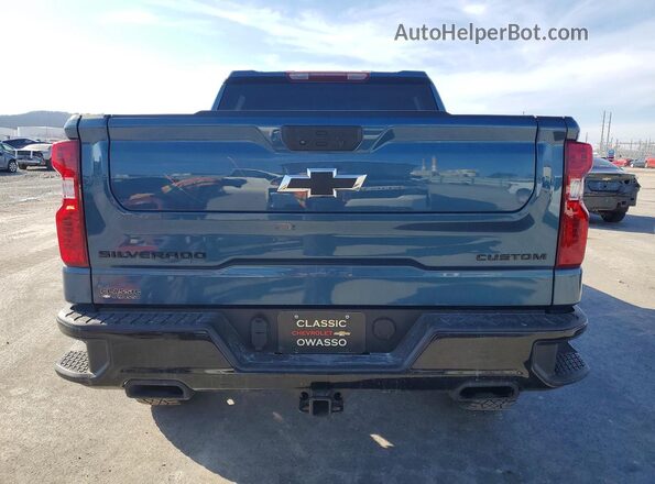 3GCUDCED9RG312040 2024 CHEVROLET SILVERADO Blue Widok z tyłu