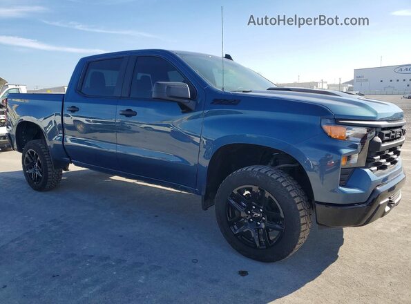 3GCUDCED9RG312040 2024 CHEVROLET SILVERADO Blue Przód prawy
