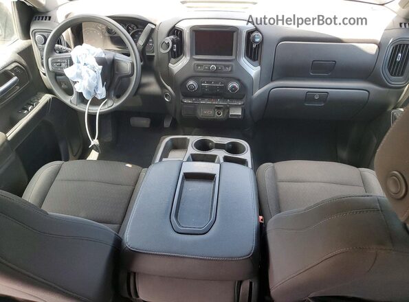 3GCUDCET8NG525207 2022 CHEVROLET SILVERADO Black Vista del salpicadero