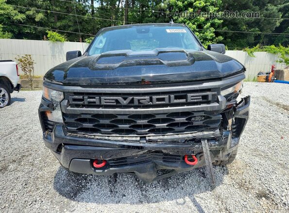 3GCUDCET8NG525207 2022 CHEVROLET SILVERADO Black Vista frontal