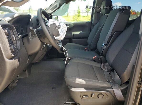 3GCUDCET8NG525207 2022 CHEVROLET SILVERADO Black Vista interior delantera