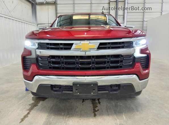 3GCUDDE84PG131109 2023 CHEVROLET SILVERADO Темно-бордовый Вид спереди