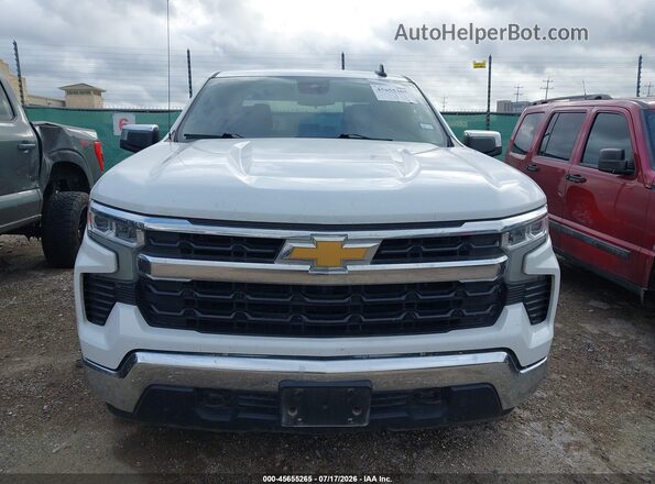 3GCUDDED6PG119749 2023 CHEVROLET SILVERADO White Vista del cuadro de instrumentos