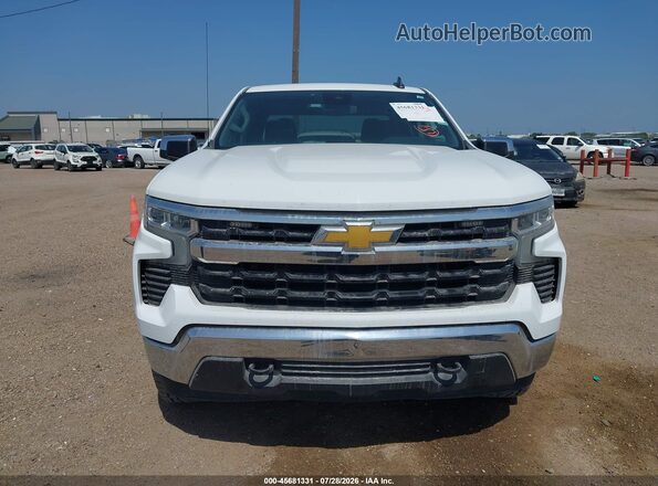 3GCUDDED9PG315264 2023 CHEVROLET SILVERADO White Вид щитка приладів