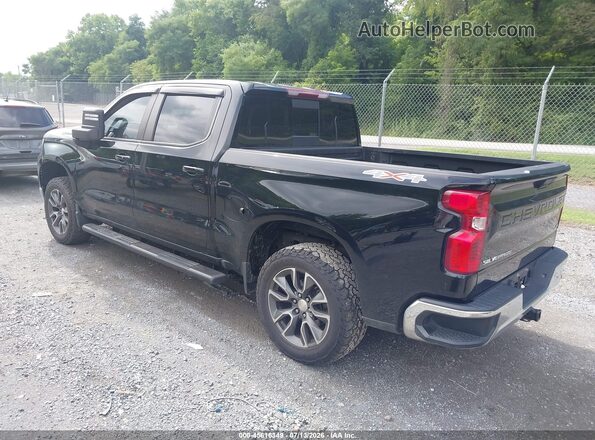 3GCUDDET9NG642865 2022 CHEVROLET SILVERADO Black Trasero izquierdo