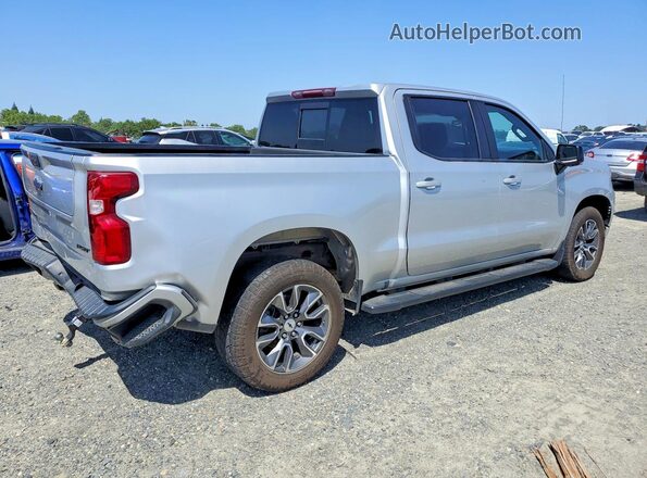 3GCUDEEDXNG534494 2022 CHEVROLET SILVERADO Silver Tył prawy