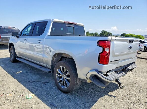 3GCUDEEDXNG534494 2022 CHEVROLET SILVERADO Silver Tył lewy