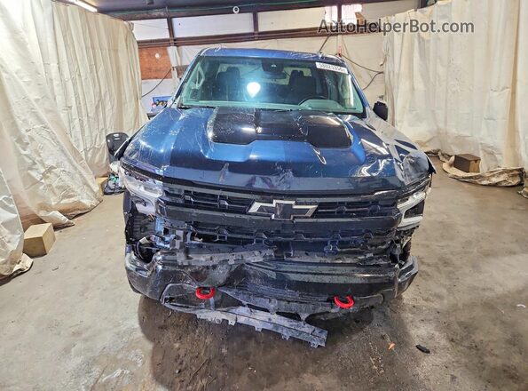 3GCUDFED0NG651314 2022 CHEVROLET SILVERADO Blue წინა ხედი
