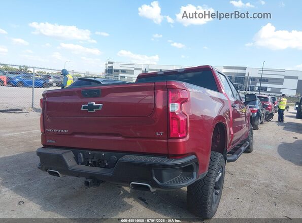 3GCUDFED0PG227442 2023 CHEVROLET SILVERADO Red Tył prawy