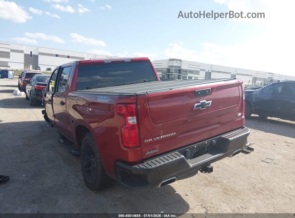 3GCUDFED0PG227442 2023 CHEVROLET SILVERADO Red Tył lewy