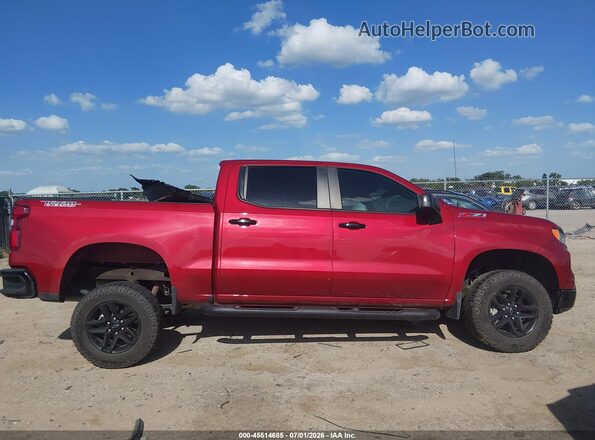 3GCUDFED0PG227442 2023 CHEVROLET SILVERADO Red Widok wnętrza z tyłu