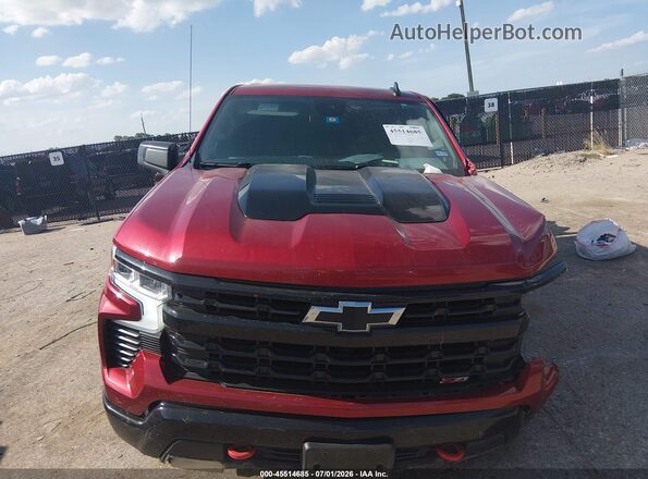 3GCUDFED0PG227442 2023 CHEVROLET SILVERADO Red Widok zestawu wskaźników