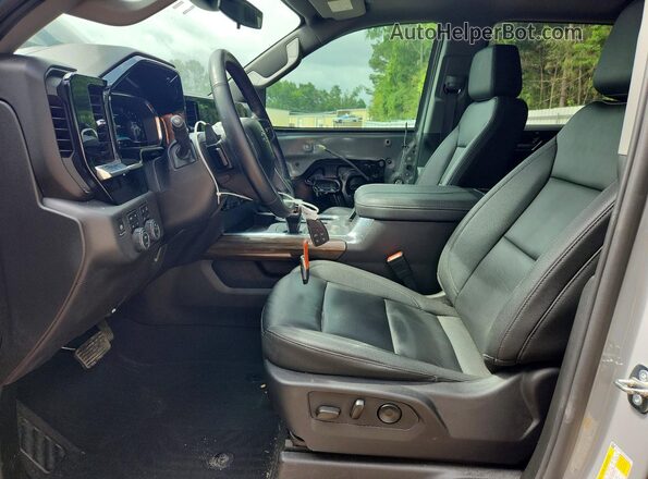 3GCUDFED1RG301860 2024 CHEVROLET SILVERADO Gray Widok wnętrza z przodu