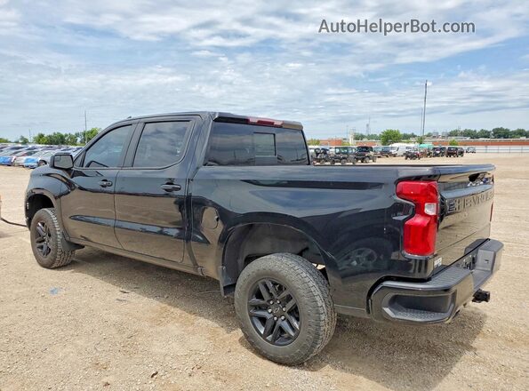 3GCUDFED3NG550090 2022 CHEVROLET SILVERADO Черный Задняя левая четверть