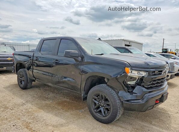 3GCUDFED3NG550090 2022 CHEVROLET SILVERADO Черный Передняя правая четверть