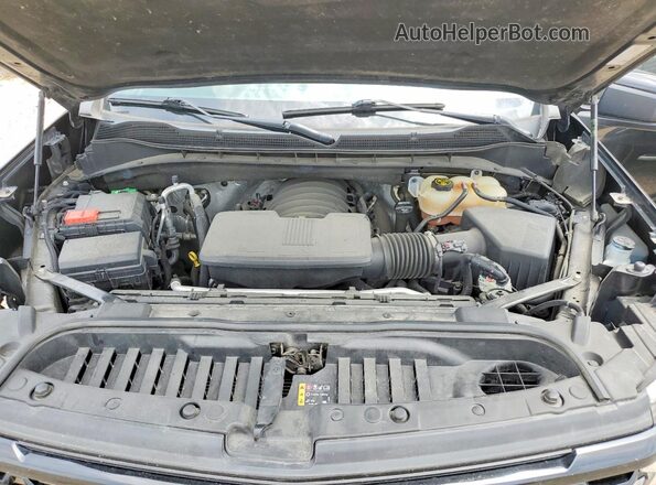 3GCUDFED3NG550090 2022 CHEVROLET SILVERADO Черный Вид задней части салона