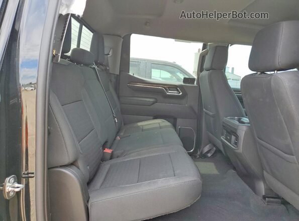 3GCUDFED3NG550090 2022 CHEVROLET SILVERADO Черный Вид задних сидений