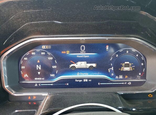 3GCUDFED3RG236770 2024 CHEVROLET SILVERADO Серебряный Вид щитка приборов