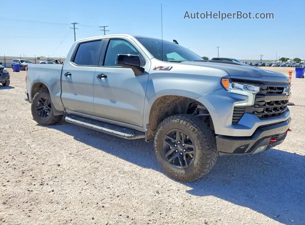 3GCUDFED3RG236770 2024 CHEVROLET SILVERADO Серебряный Передняя правая четверть