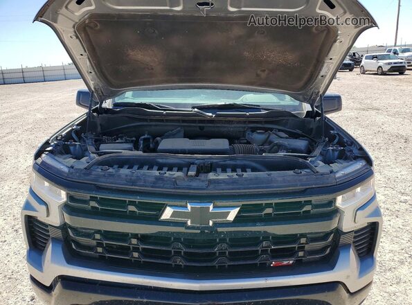 3GCUDFED3RG236770 2024 CHEVROLET SILVERADO Серебряный Вид задней части салона