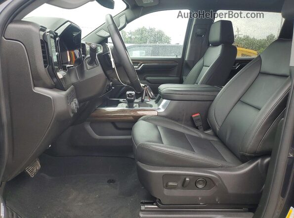 3GCUDFED3RG423636 2024 CHEVROLET SILVERADO Black Front interior view