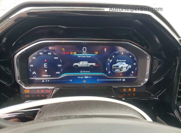 3GCUDFED3RG423636 2024 CHEVROLET SILVERADO Black Instrument cluster view