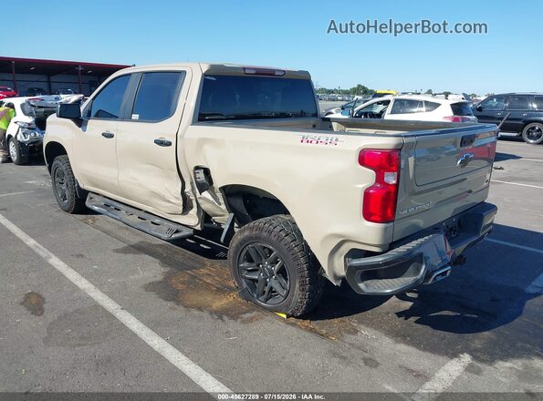 3GCUDFED4NG654216 2022 CHEVROLET SILVERADO Tan Задня ліва чверть