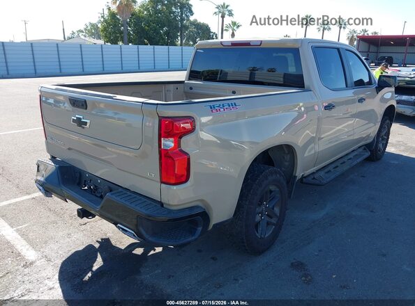 3GCUDFED4NG654216 2022 CHEVROLET SILVERADO Tan Задня права чверть