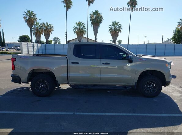 3GCUDFED4NG654216 2022 CHEVROLET SILVERADO Tan Вид задньої частини салону