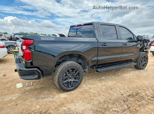 3GCUDFED8RG437371 2024 CHEVROLET SILVERADO Black უკანა მარჯვენა