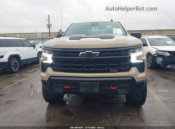 3GCUDFEDXPG135030 2023 CHEVROLET SILVERADO Tan Vista del cuadro de instrumentos
