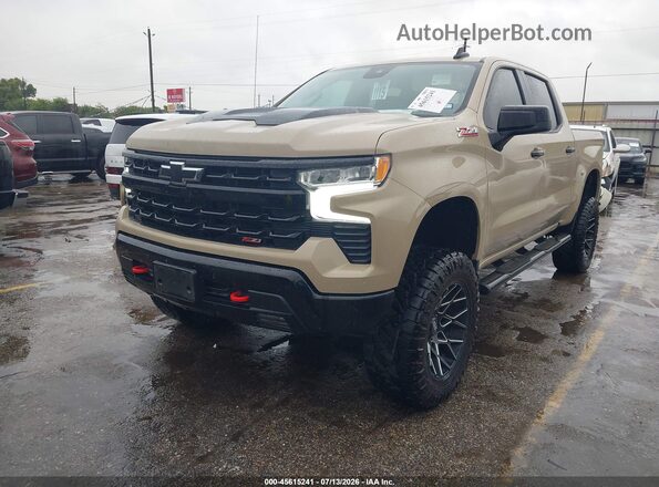 3GCUDFEDXPG135030 2023 CHEVROLET SILVERADO Tan Vista frontal