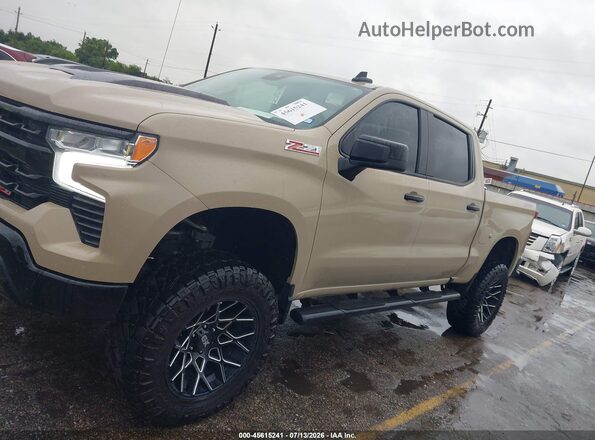 3GCUDFEDXPG135030 2023 CHEVROLET SILVERADO Tan Vista interior de 360 grados
