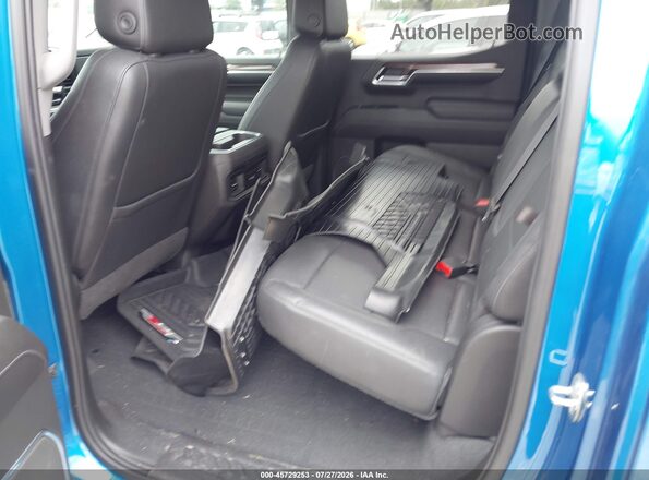 3GCUDFEL7NG517455 2022 CHEVROLET SILVERADO Blue Widok naklejki z numerem VIN
