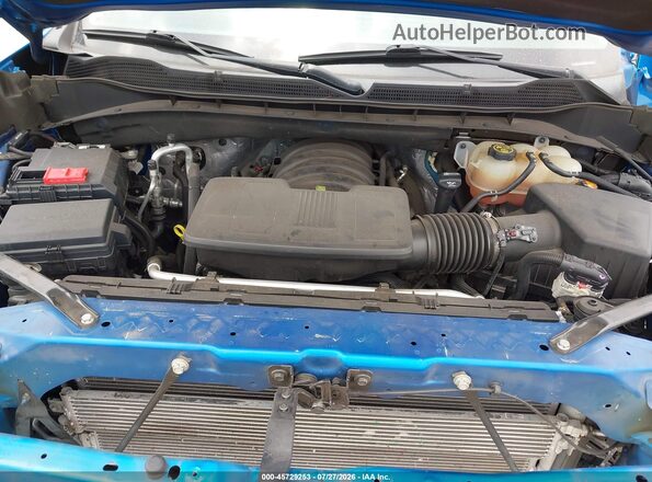 3GCUDFEL7NG517455 2022 CHEVROLET SILVERADO Blue Widok z tyłu