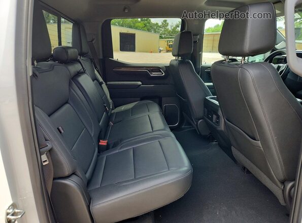 3GCUDFELXPG231313 2023 CHEVROLET SILVERADO White Вид задніх сидінь
