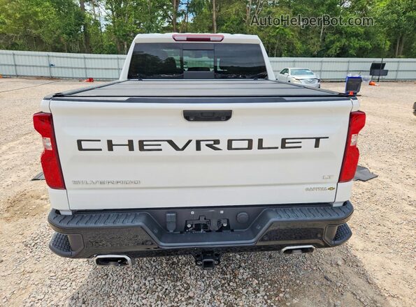 3GCUDFELXPG231313 2023 CHEVROLET SILVERADO White Вид ззаду