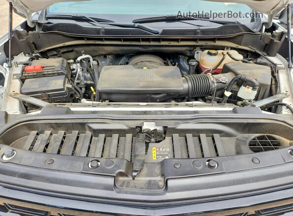 3GCUDFELXPG231313 2023 CHEVROLET SILVERADO White Вид задньої частини салону
