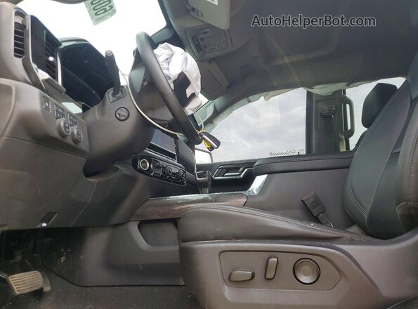 3GCUDGED8RG280107 2024 CHEVROLET SILVERADO Black Front interior view