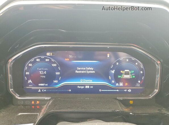 3GCUDGED8RG280107 2024 CHEVROLET SILVERADO Black Instrument cluster view