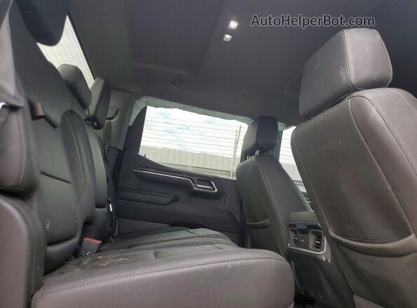 3GCUDGED8RG280107 2024 CHEVROLET SILVERADO Black Rear seats view