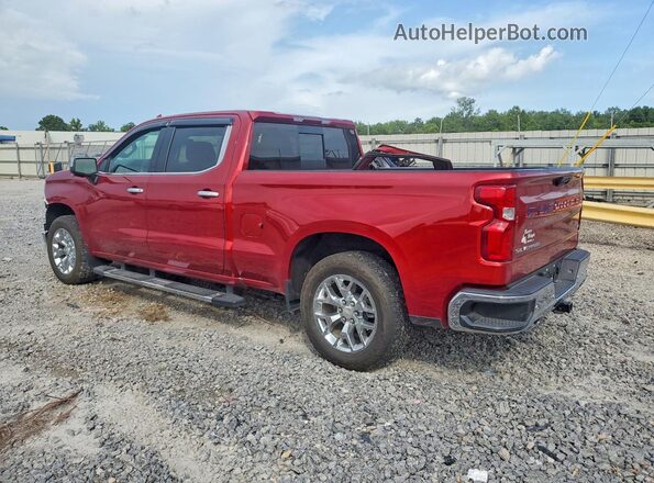 3GCUDGEL5NG614028 2022 CHEVROLET SILVERADO Red Հետևի ձախ