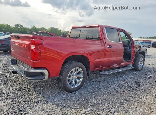 3GCUDGEL5NG614028 2022 CHEVROLET SILVERADO Red Հետևի աջ