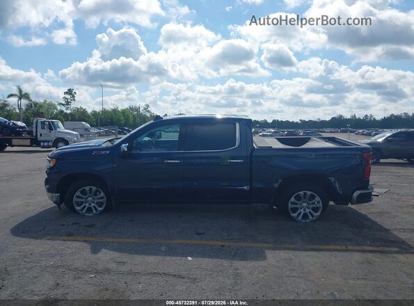 3GCUDGET4NG577974 2022 CHEVROLET SILVERADO Синий Панорамный вид салона 360°