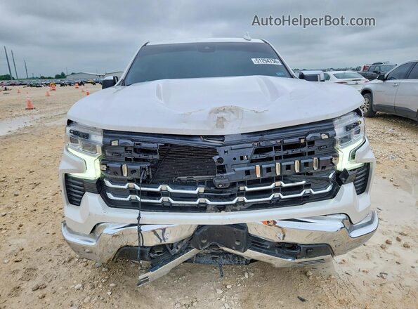 3GCUDGET9NG533887 2022 CHEVROLET SILVERADO White Front view