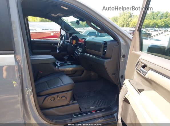 3GCUDHE81RG393261 2024 CHEVROLET SILVERADO Gray წინა სალონის ხედი