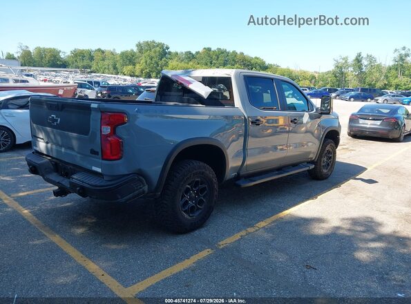 3GCUDHE81RG393261 2024 CHEVROLET SILVERADO Gray უკანა მარჯვენა
